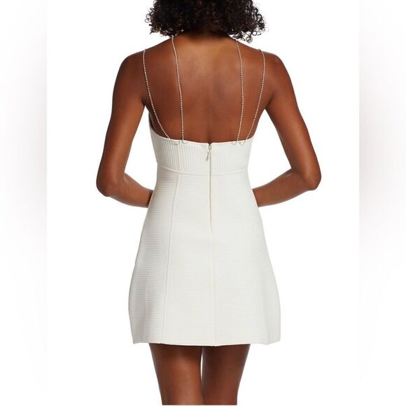 Herve Leger Ottoman-Knit Minidress size S - Picture 3 of 14